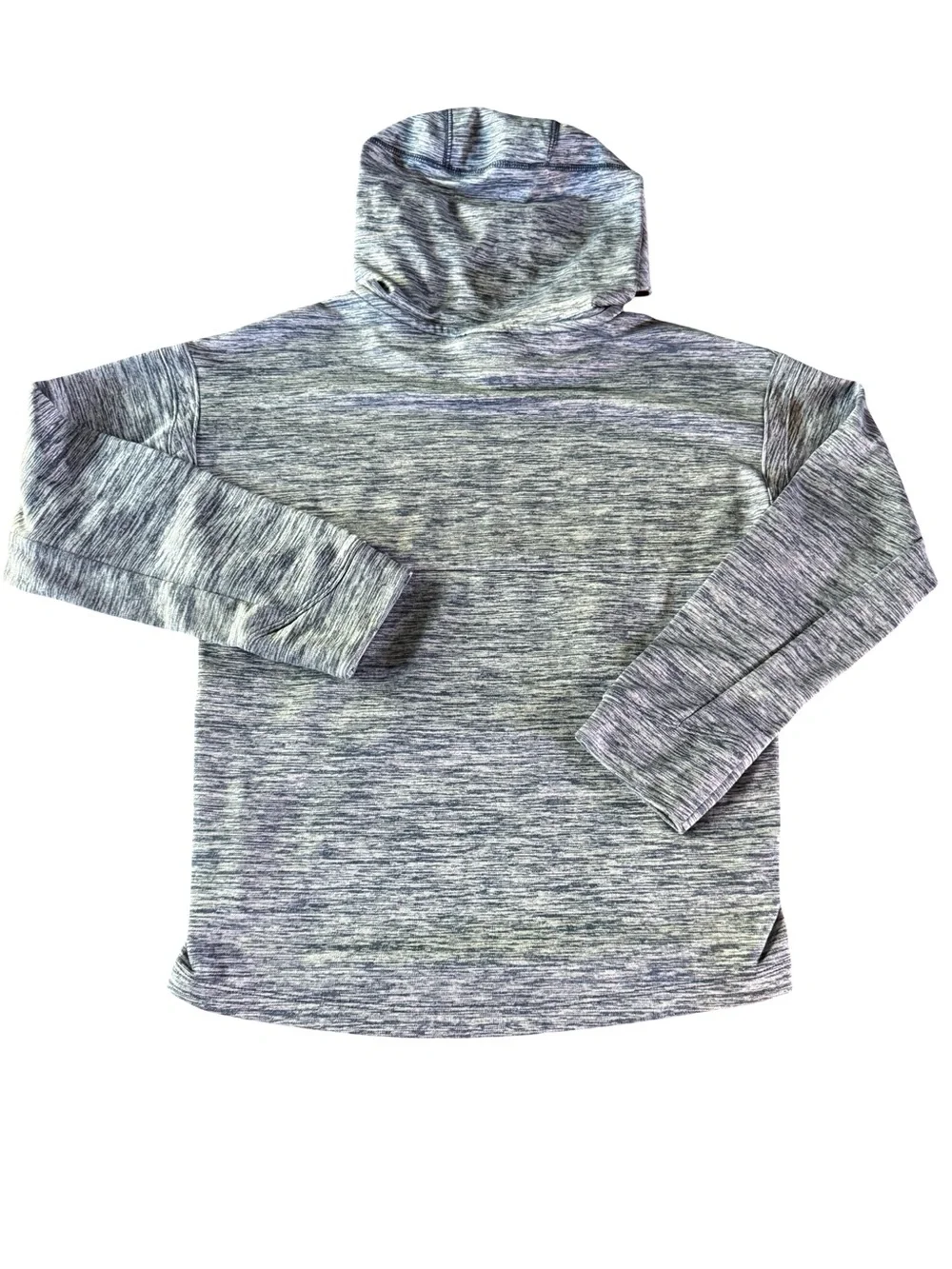 Nike Dri-FIT Blue White Swoosh Hoodie Women’s Medium Athleisure Pullover